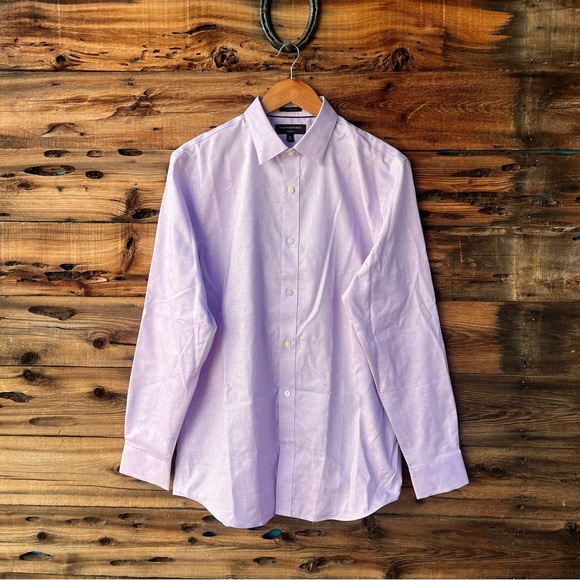 Banana Republic Other - BANANA REPUBLIC | Men's Lavender Classic Button-Down Shirt 15-15.5 33-34